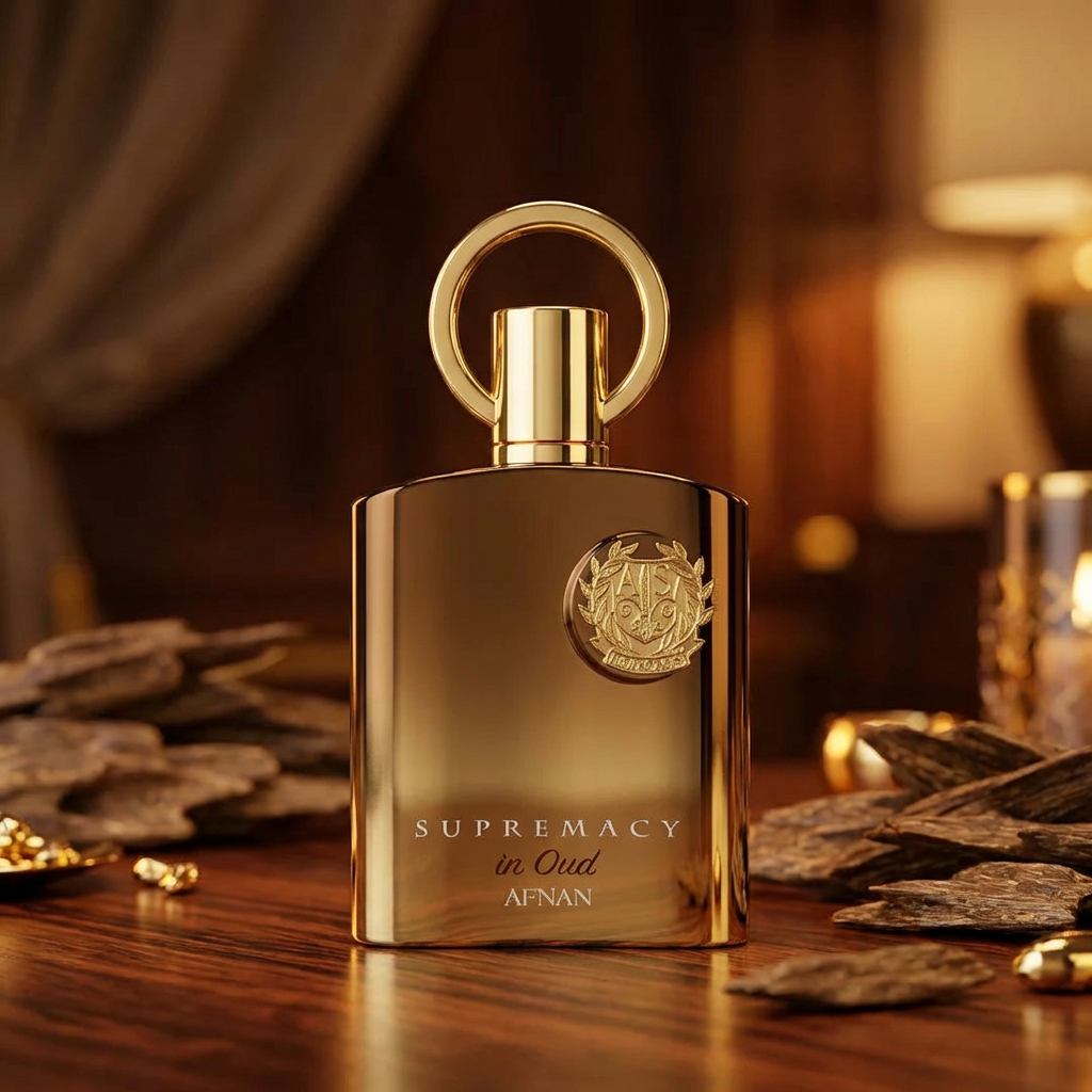 Afnan Supremacy in oud Eau De Parfum Spray For Men 3.4 Ounce