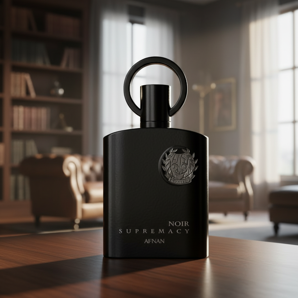 Afnan Supremacy Noir Eau De Parfum Spray For Men 3.4 Ounce