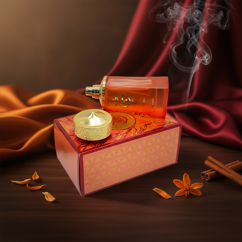 Paris Corner Khair Fusion Eau De Parfum Spray for Unisex, 3.4 Ounce