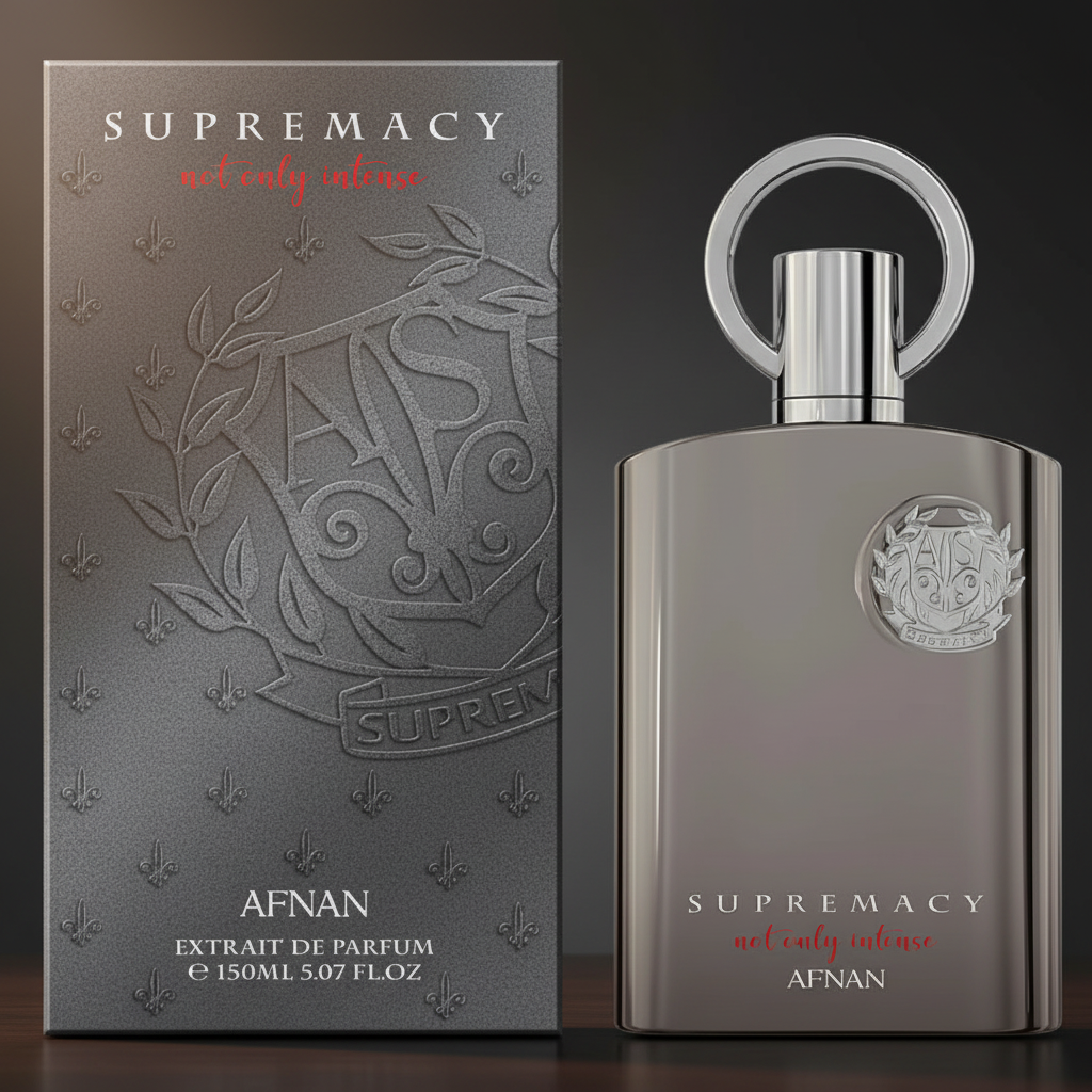 Afnan Supremacy Not Only Intense Eau De Parfum Spray For Men 3.4 Ounce