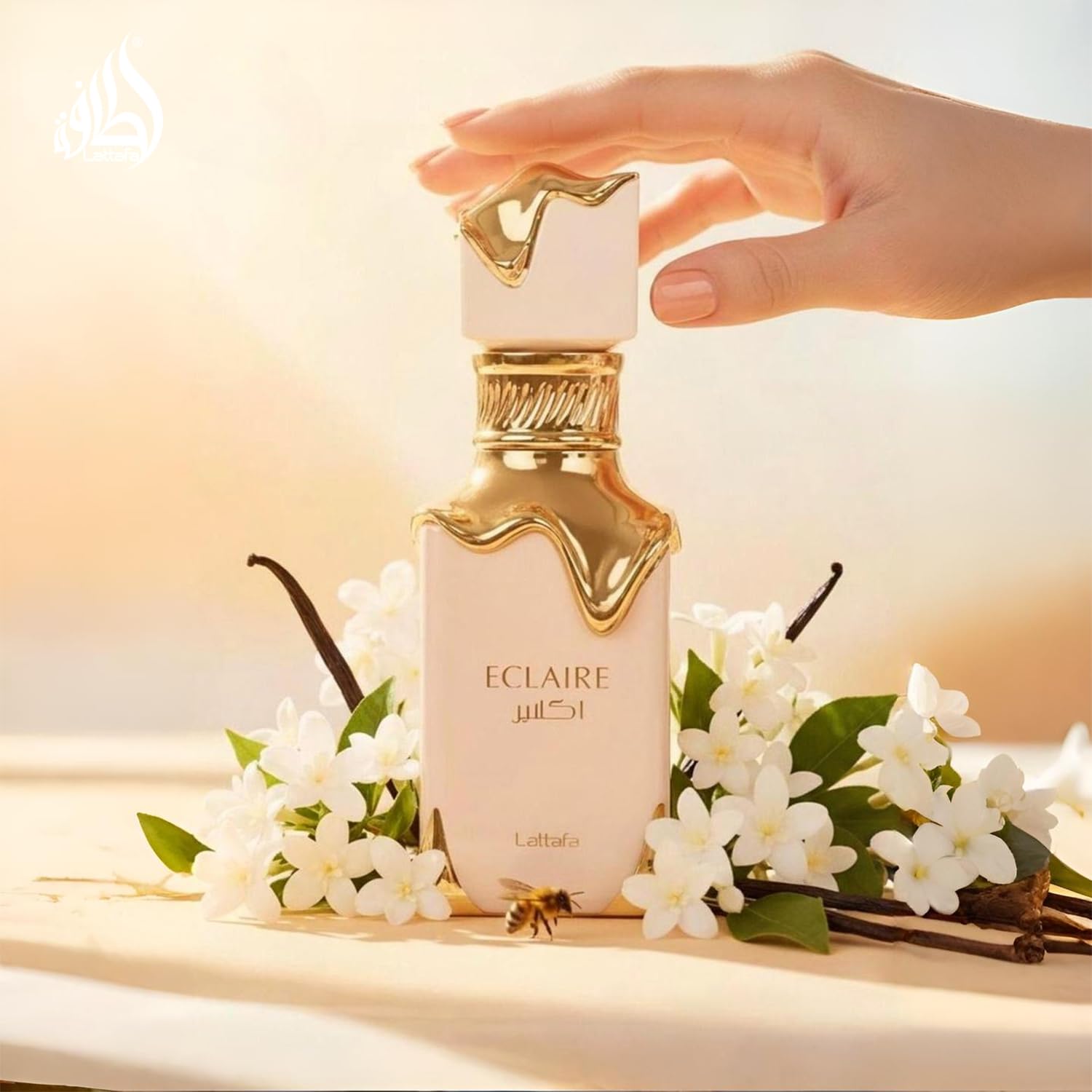 Lattafa Eclaire Eau de Parfum Spray for Women, 3.40 Ounce