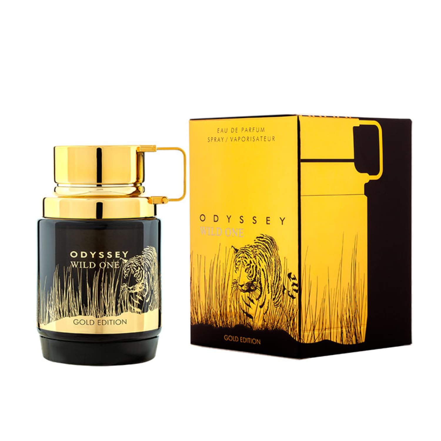 Armaf Odyssey Wild One Gold Edition for Men Eau de Parfum Spray, 3.4 Ounce