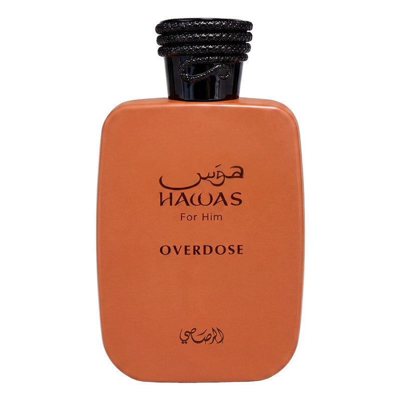 Rasasi Hawas Overdose Eau de Parfum Spray for Men 3.4 Ounce