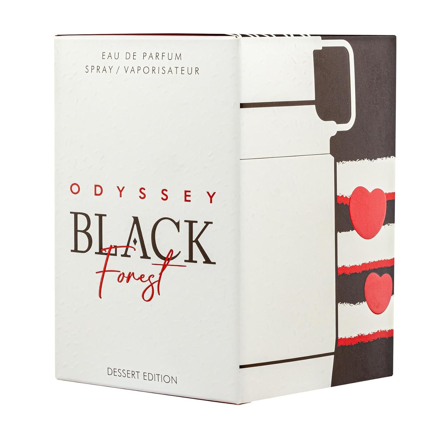 Armaf Odyssey Black Forest Dessert Edition Eau de Parfum Spray for Unisex 3.4 Ounce