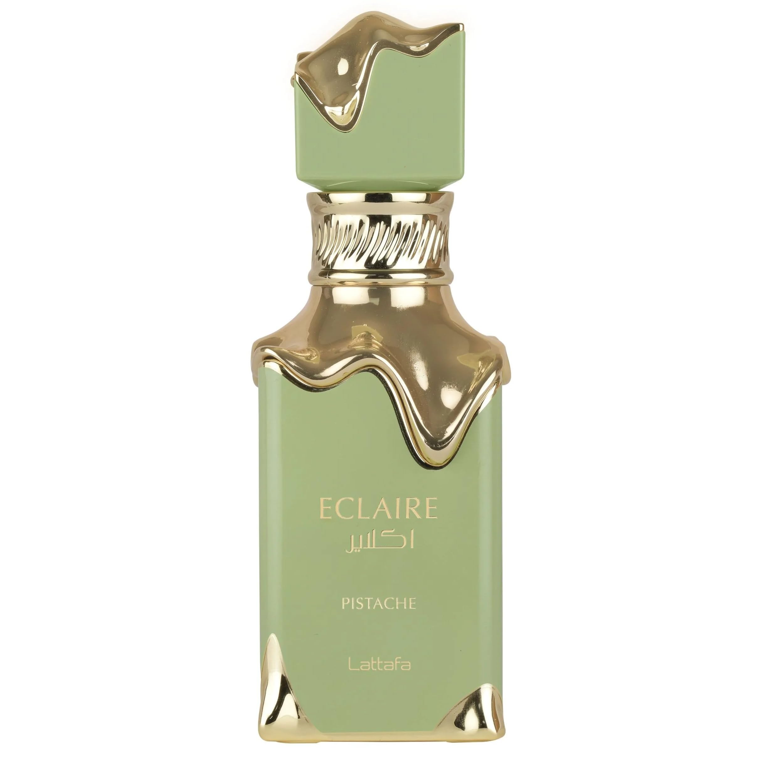 Lattafa Eclaire Pistache Eau de Parfum Spray for Women, 3.4 Ounce