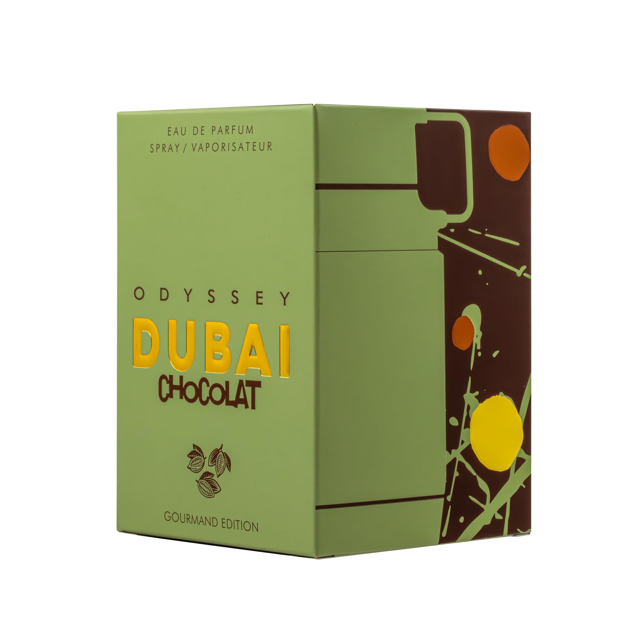 Armaf Odyssey Dubai Chocolat Gourmand Edition Eau de Parfum Spray for Men 3.4 Ounce