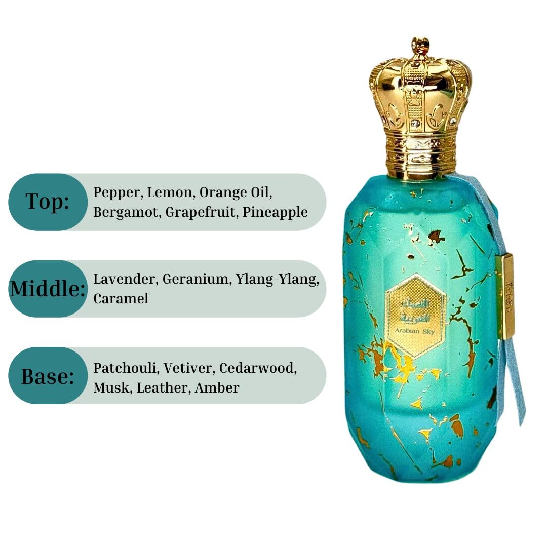 Armaf Eter Arabian Sky Eau de Parfum Spray for Women 3.4 Ounce