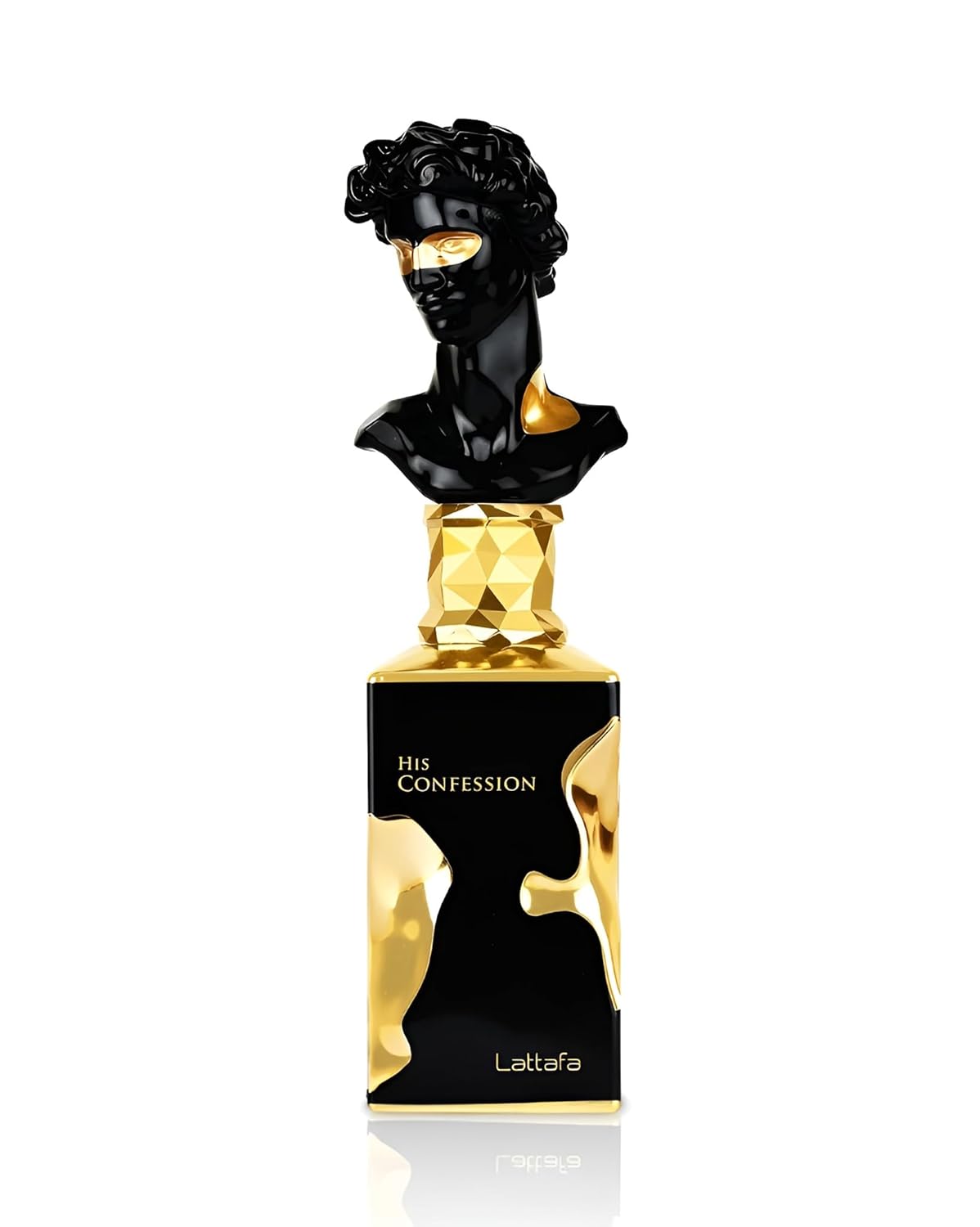 Lattafa His Confession for Men Eau de Parfum Spray, 3.4 Ounce