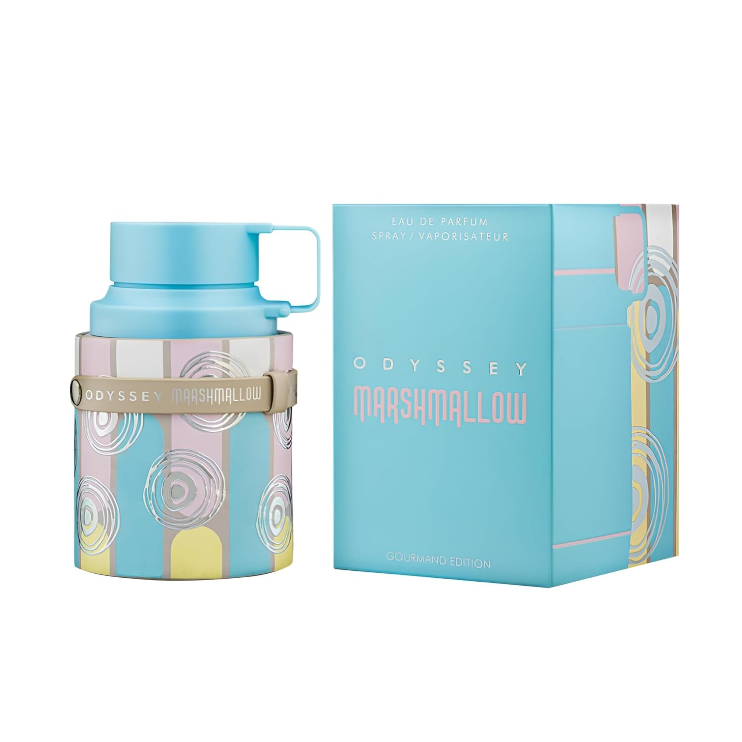 Armaf Odyssey Marshmallow Gourmand Edition Eau de Parfum Spray for Women 3.4 Ounce