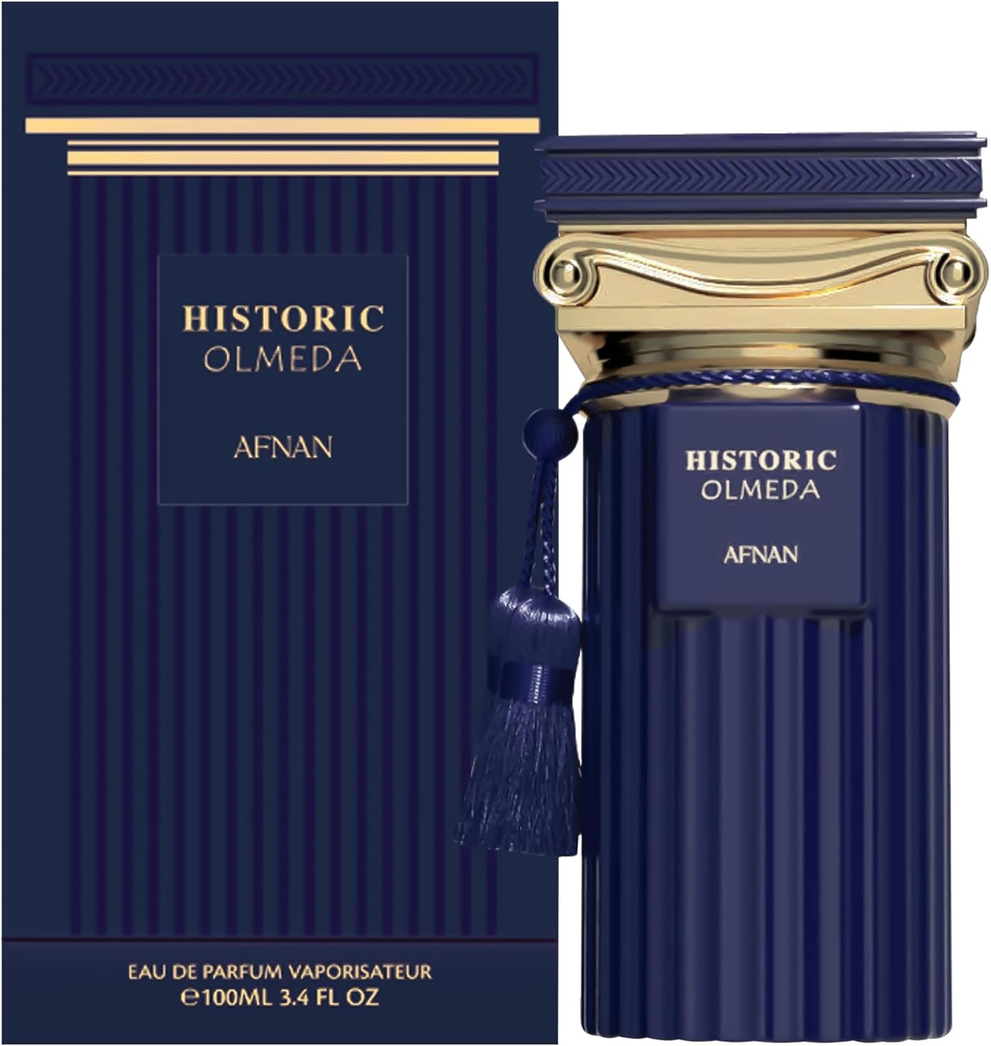 Afnan Historic Olmeda Eau De Parfum Spray for Men 3.4 Ounce