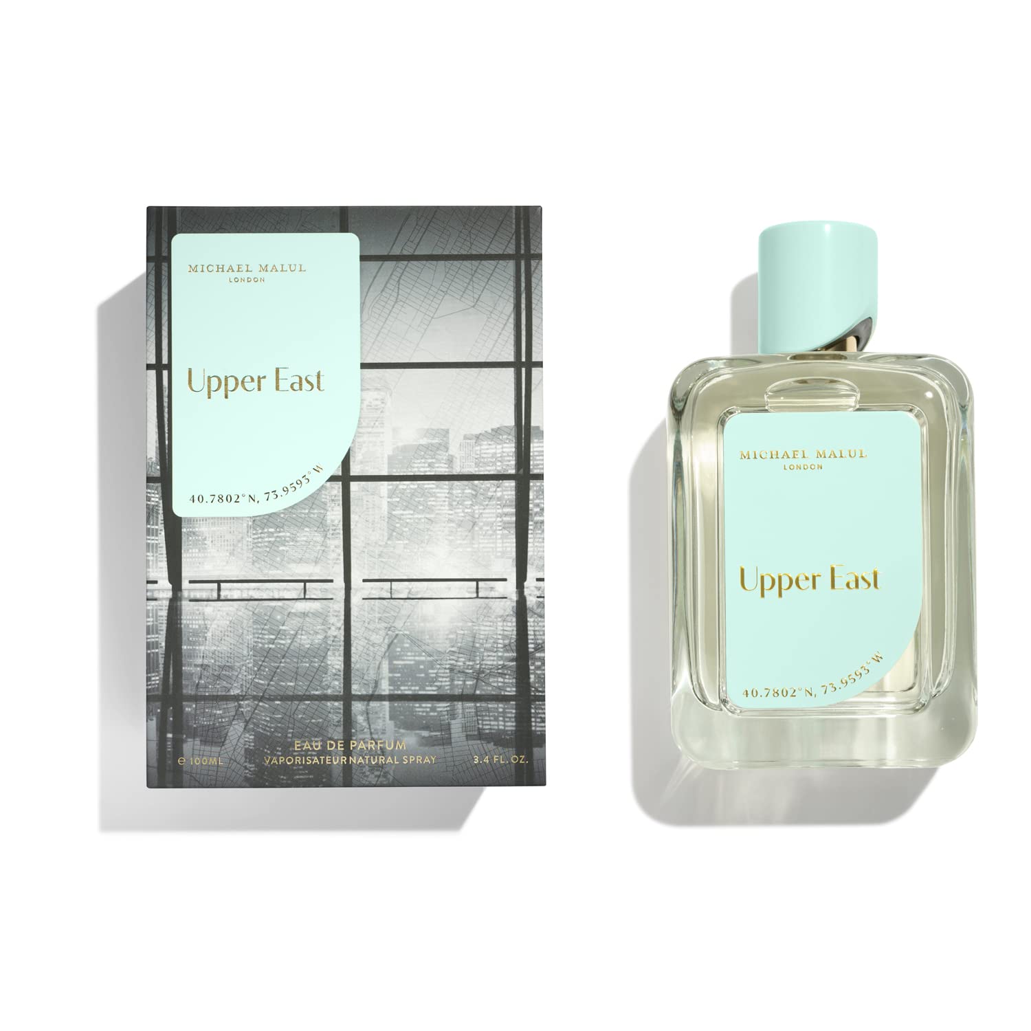 Michael Malul Upper East Eau de Parfum for Men 3.4 Ounce