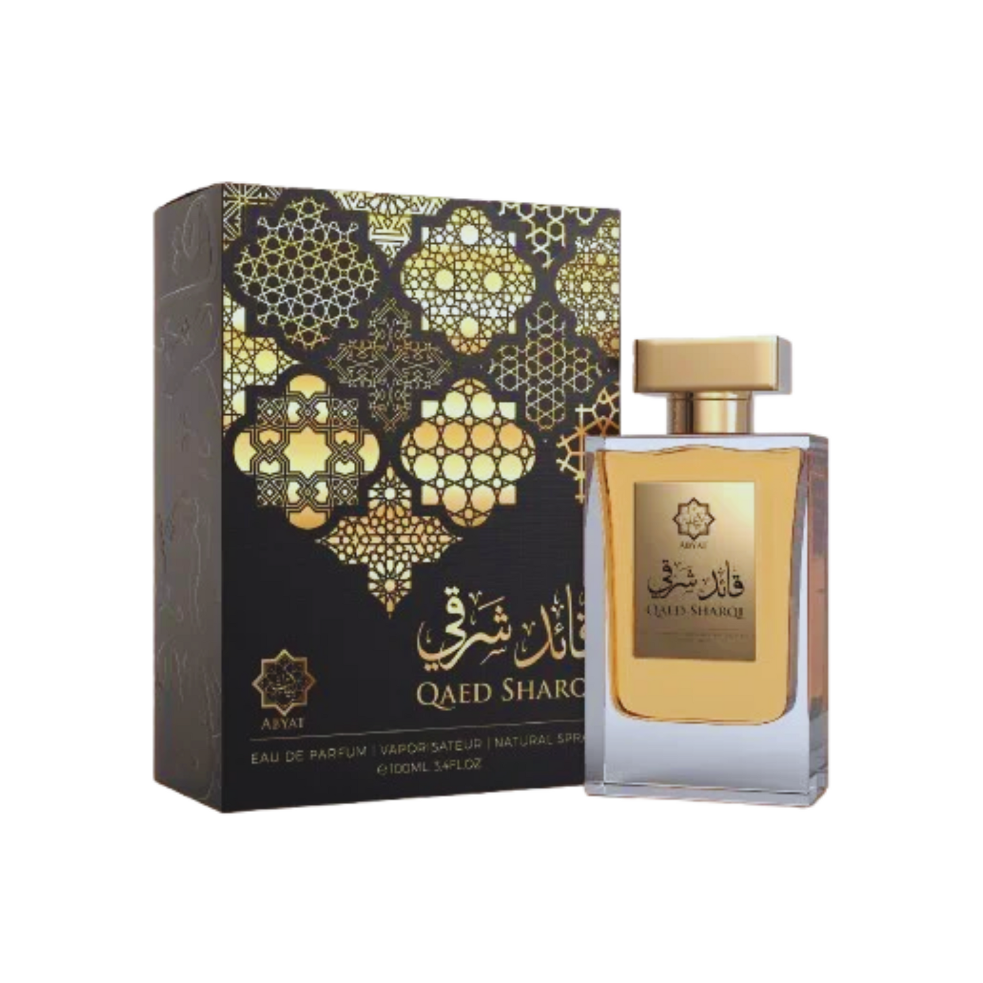 Abyat Qaed Sharqi Eau de Parfum Spray For Men 3.4 Ounce