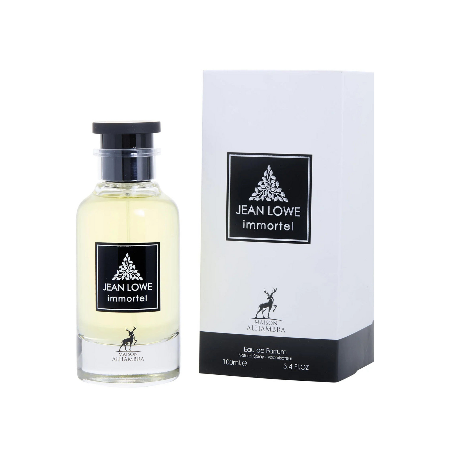 Maison Alhambra Jean Lowe Immortel for Men Eau de Perfum, 3.4 Ounce