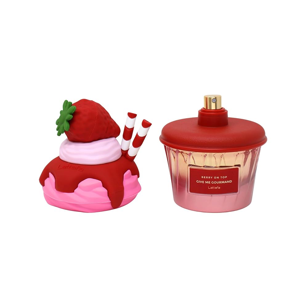 Lattafa Berry On Top Eau de Parfum, Give Me Gourmand Collection For Women 2.53 Ounce