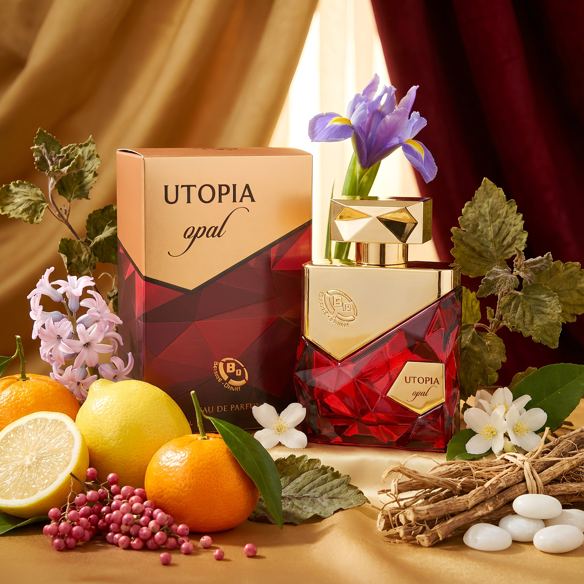 BERNARD DIMITRI Utopia Opal Eau De Parfum Spray For Men 3.4 Ounce