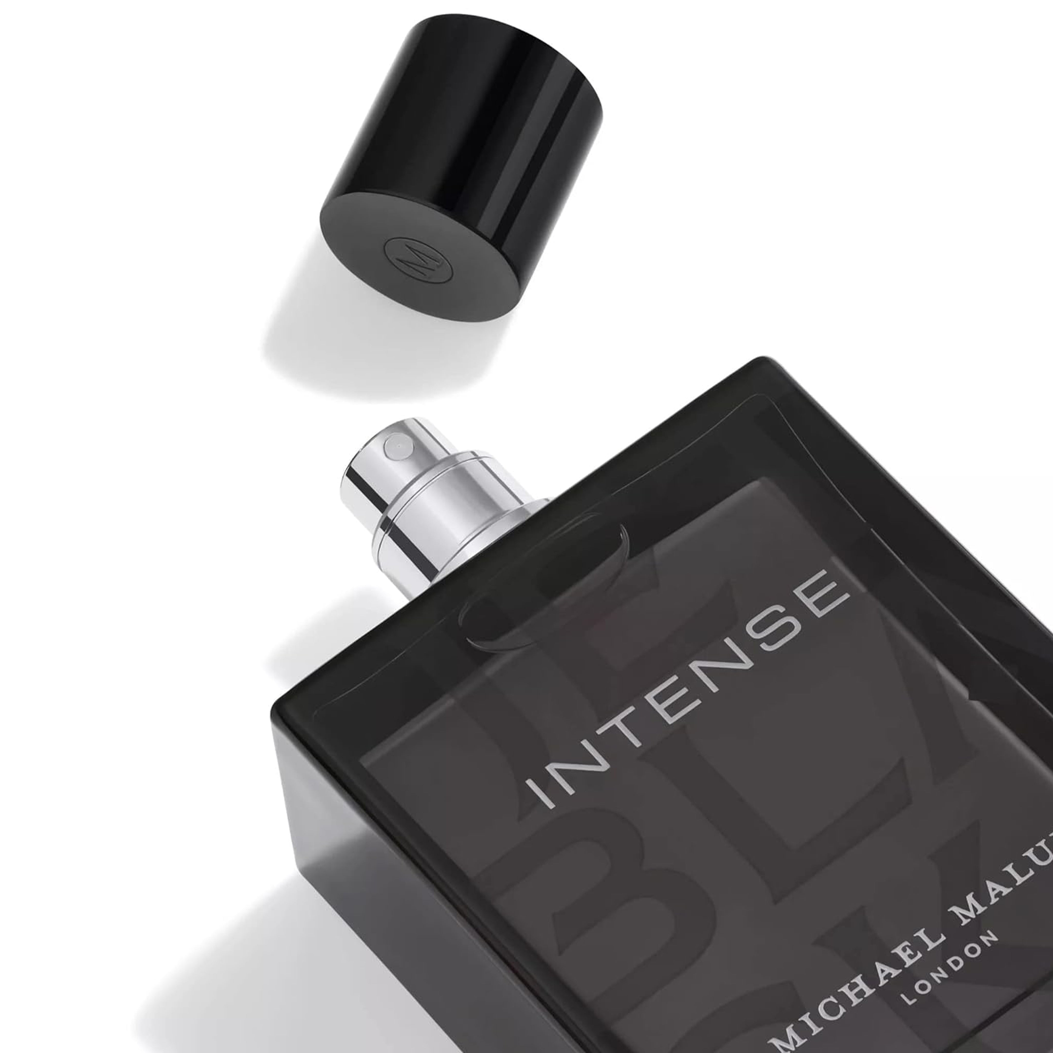 Michael Malul Jet Black Intense Eau de Parfum for Men 3.4 Ounce