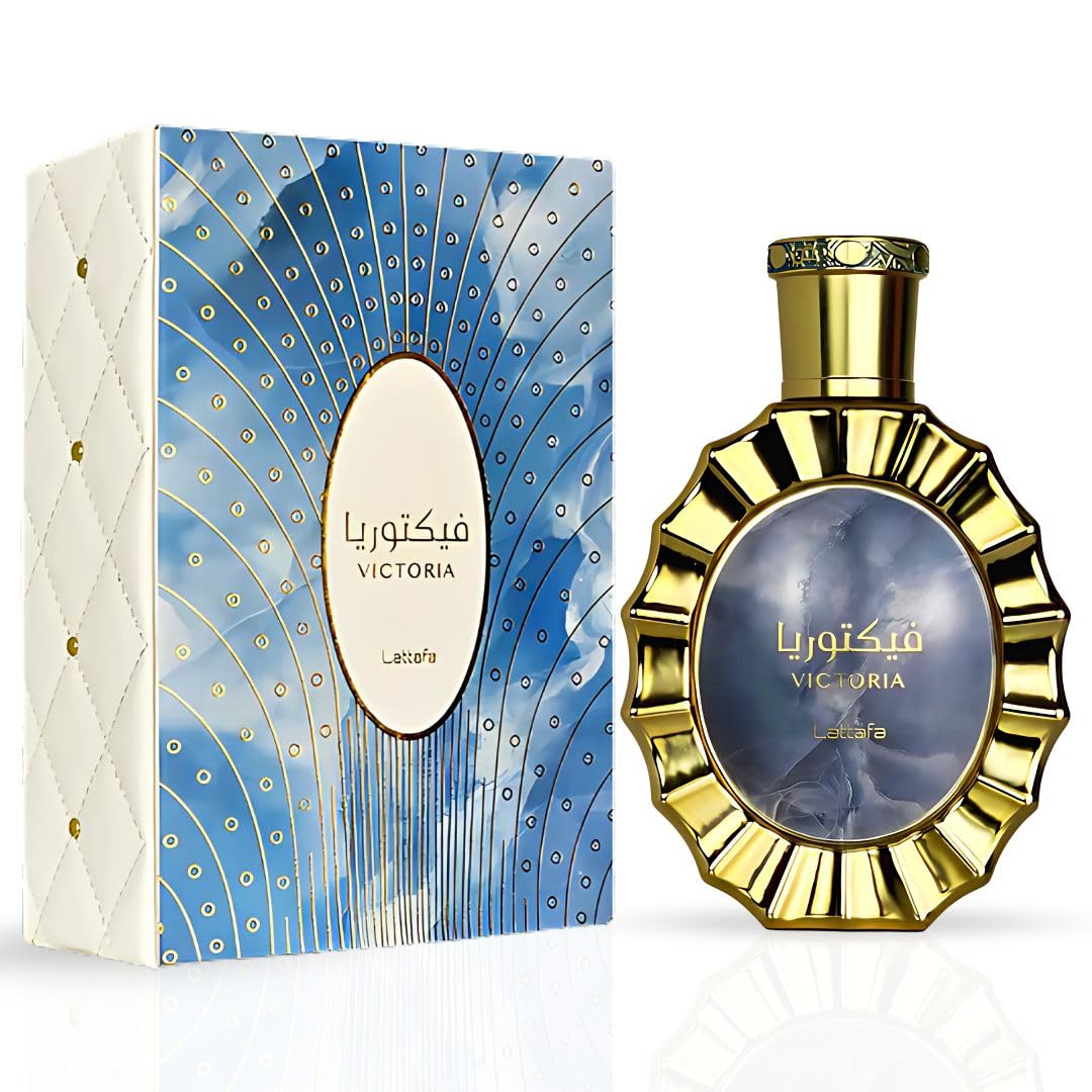 Lattafa Victoria for Women Eau de Parfum Spray, 3.4 Ounce