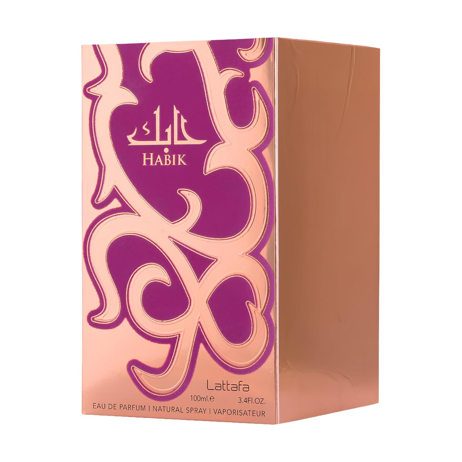 Lattafa Habik Eau de Parfum Spray for Women, 3.4 Ounce