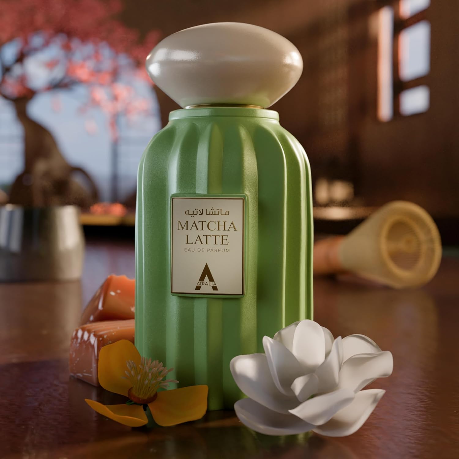 Atralia Matcha Latte Eau De Parfum Spray for Unisex 3.4 Ounce
