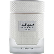 Khadlaj Shiyaaka Snow Eau De Parfum Spray for Men, 3.4 Ounce