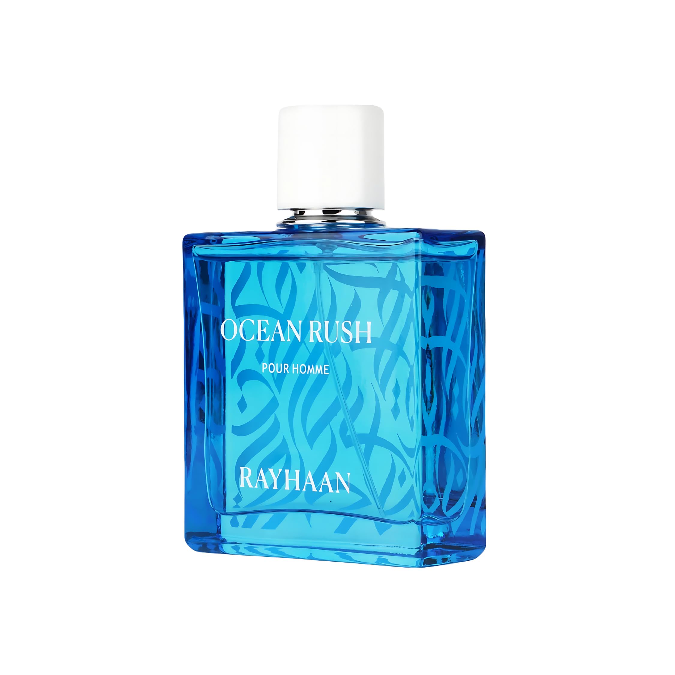 Rayhaan Ocean Rush Eau de Parfum for Men, 3.4 Ounce
