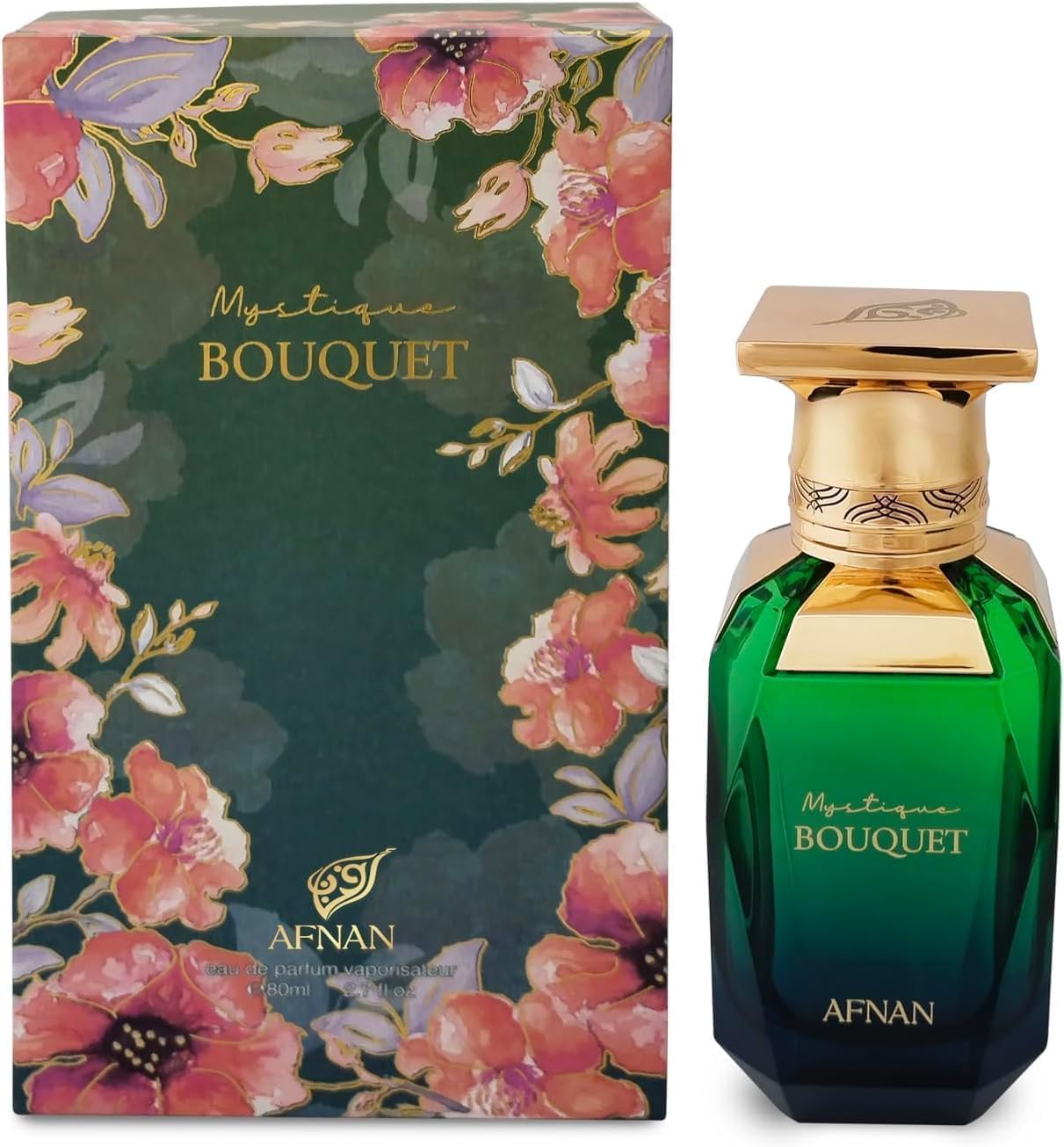 Afnan Mystique Bouquet Eau De Parfum for Women 2.7 Ounce