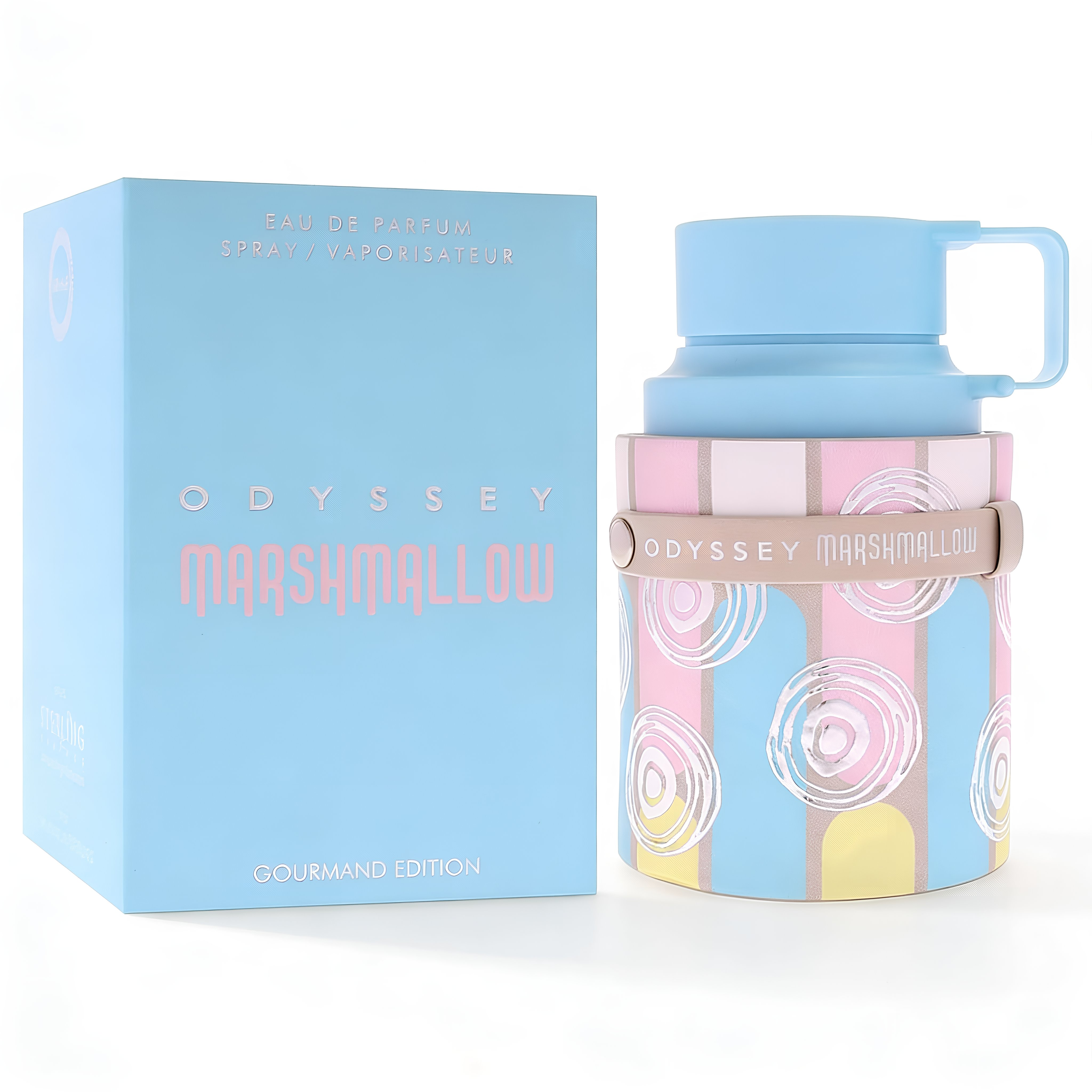 Armaf Odyssey Marshmallow Gourmand Edition Eau de Parfum Spray for Women 3.4 Ounce