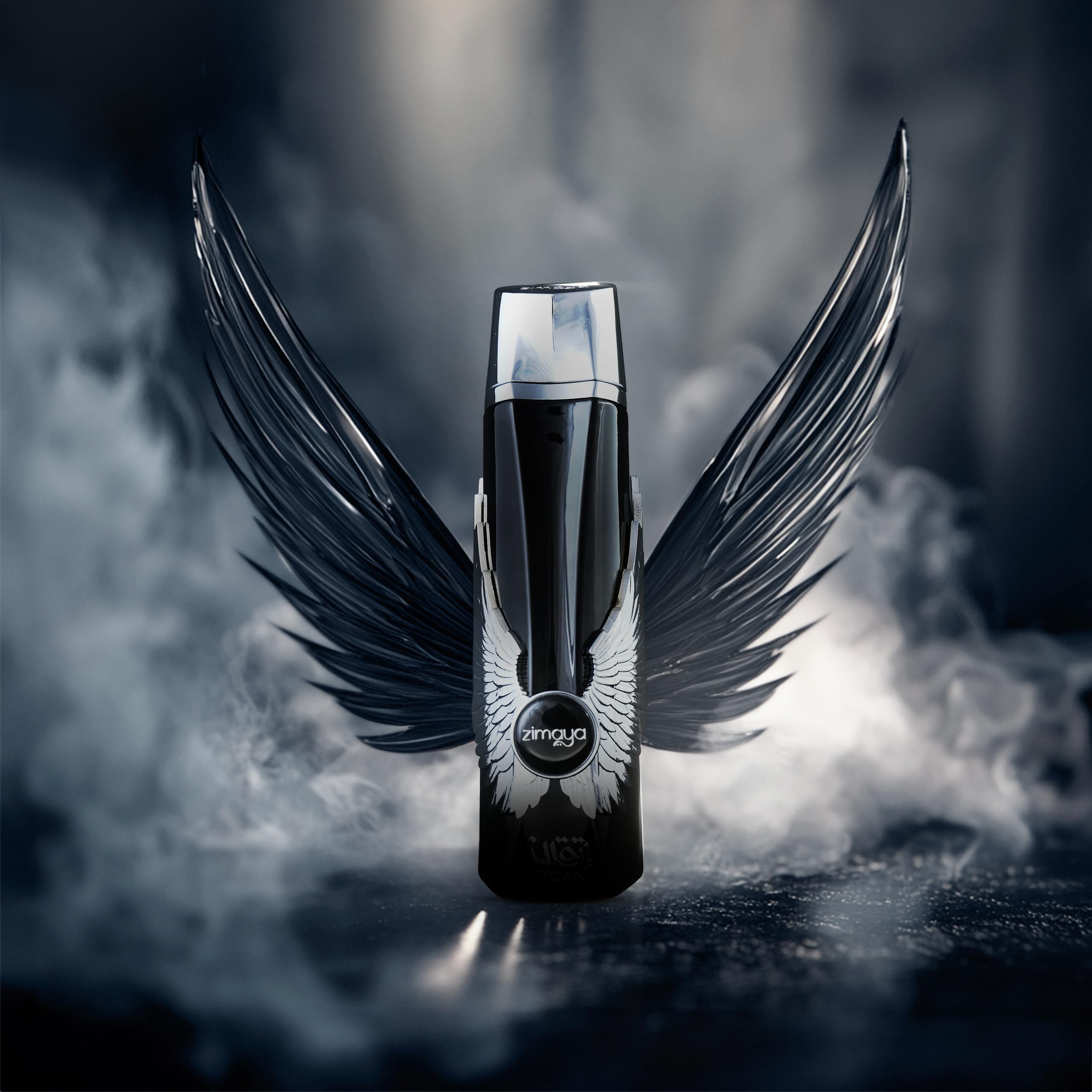 Afnan Zimaya Itqan Noir for Unisex Eau de Parfum Spray, 3.4 Ounce