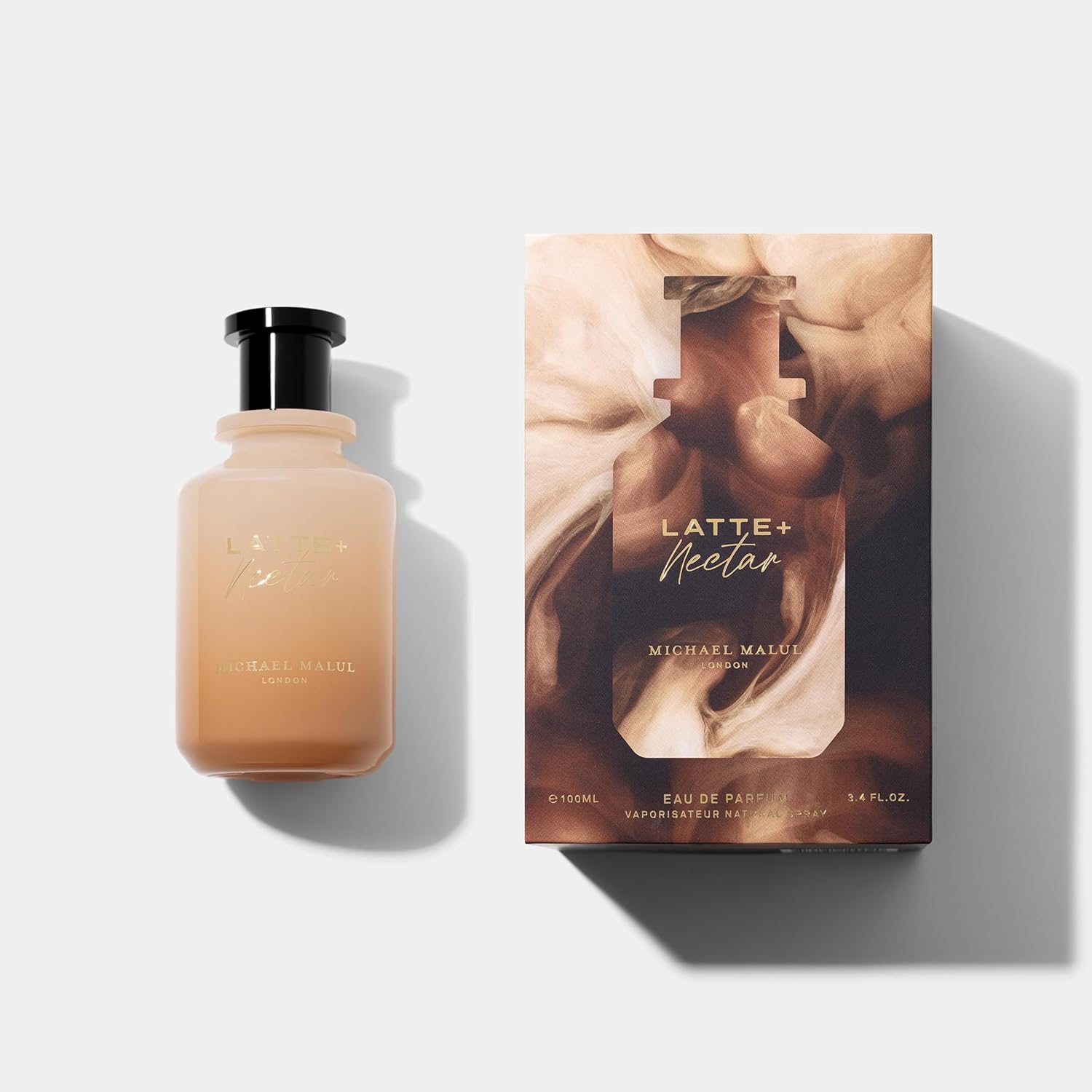 Michael Malul Latte+Nectar Eau de Parfum for Women 3.4 Ounce