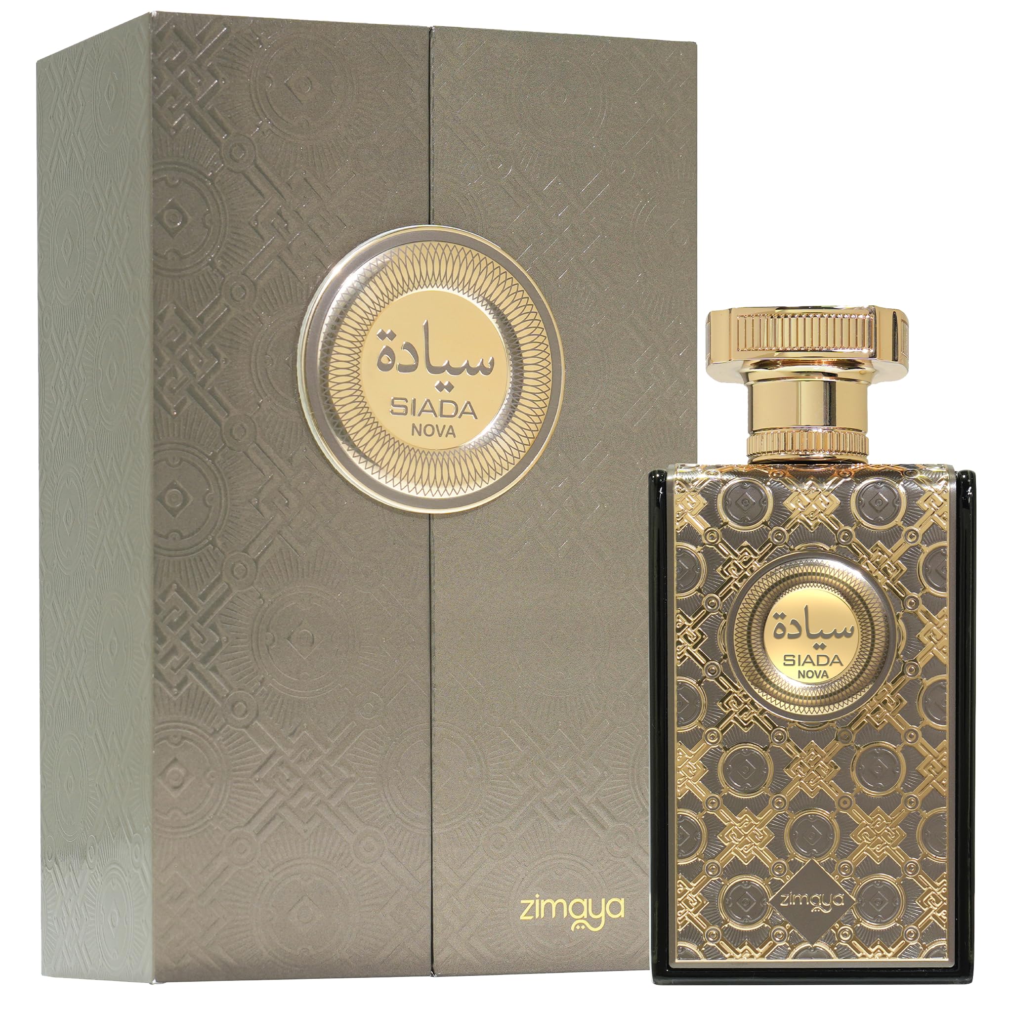 Afnan Zimaya Siada Nova for Unisex Eau de Parfum Spray, 3.4 Ounce