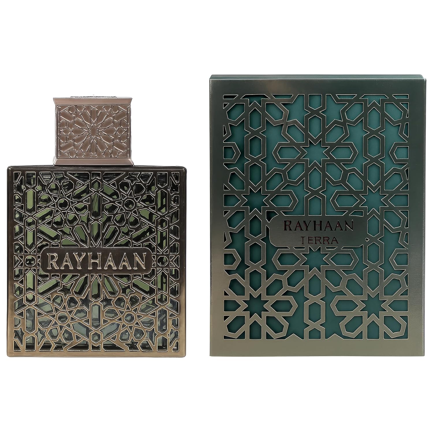 Rayhaan Terra Eau de Parfum Spray for Unisex,3.4 Ounce