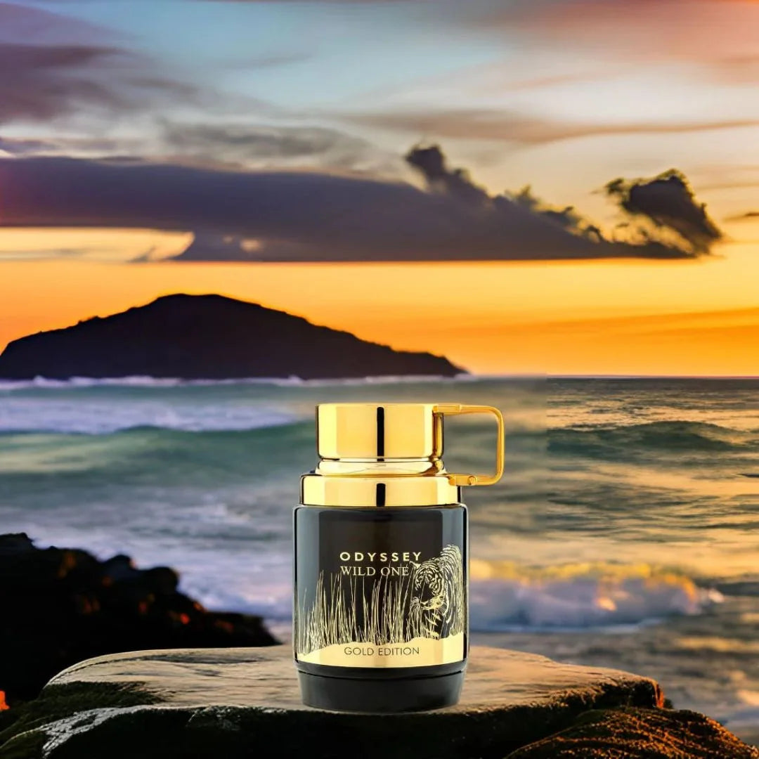 Armaf Odyssey Wild One Gold Edition for Men Eau de Parfum Spray, 3.4 Ounce