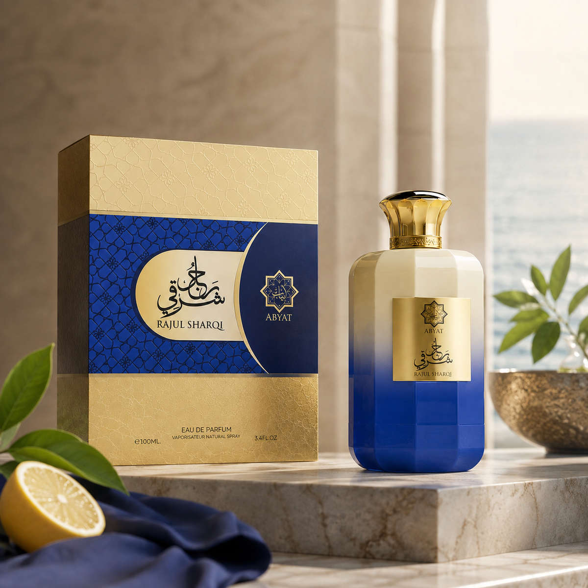 Abyat Rajul Sharqi Eau de Parfum Spray For Unisex 3.4 Ounce