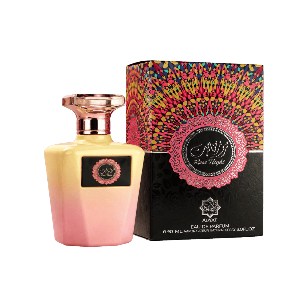 Abyat Rose Night Eau de Parfum Spray For Women 3.0 Ounce