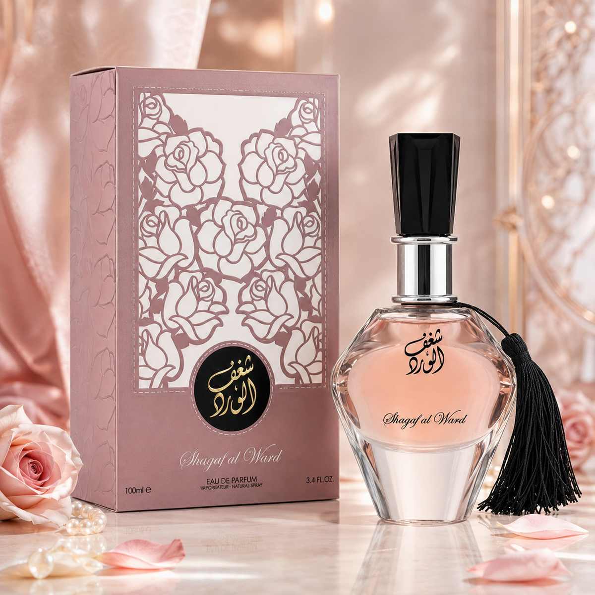 Abyat Shanghaf Al Ward Eau de Parfum Spray For Women 3.7 Ounce
