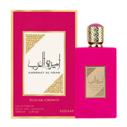 Lattafa Ameerat Al Arab Sugar Crown for Women Eau de Parfum Spray, 3.4 Ounce