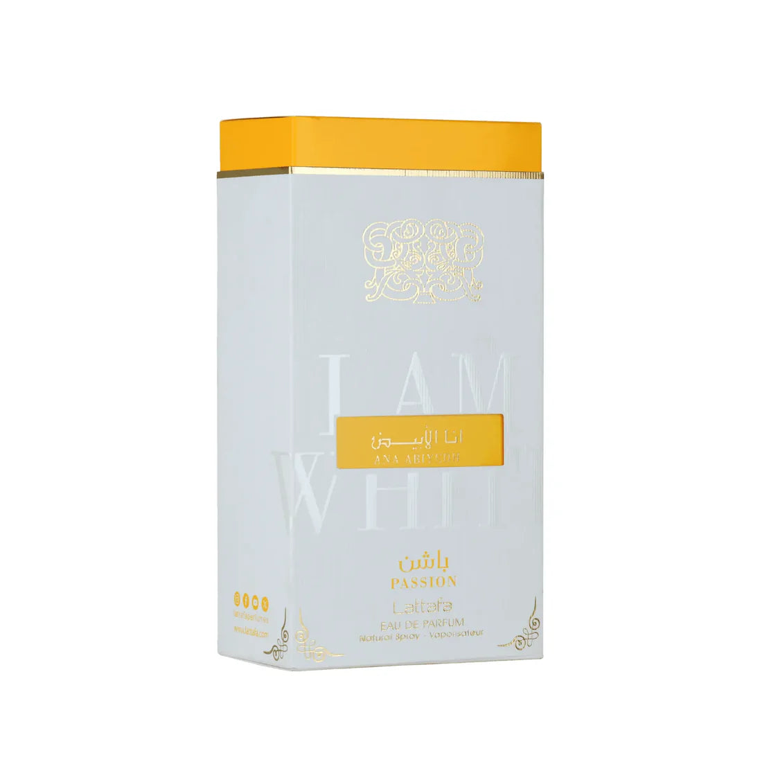 Lattafa Ana Abiyedh Passion for Women Eau de Parfum Spray, 2.0 Ounce