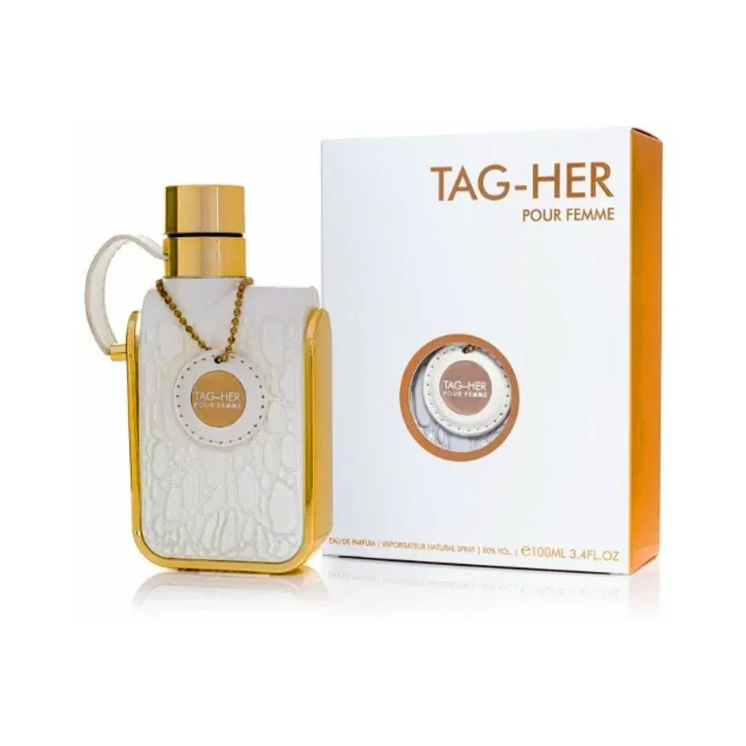 Armaf Tag Her for Women Eau de Parfum Spray, 3.4 Ounce