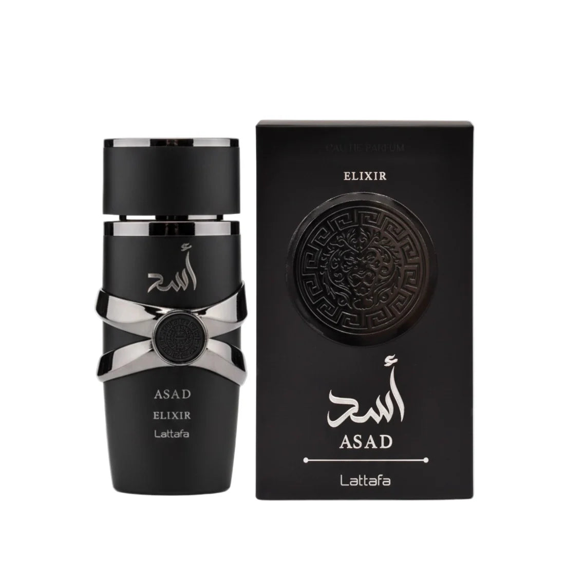 Lattafa 3-Piece (Qaed Al Fursan, Asad Elixir & Habik Men) Fragrance Bundle for Men