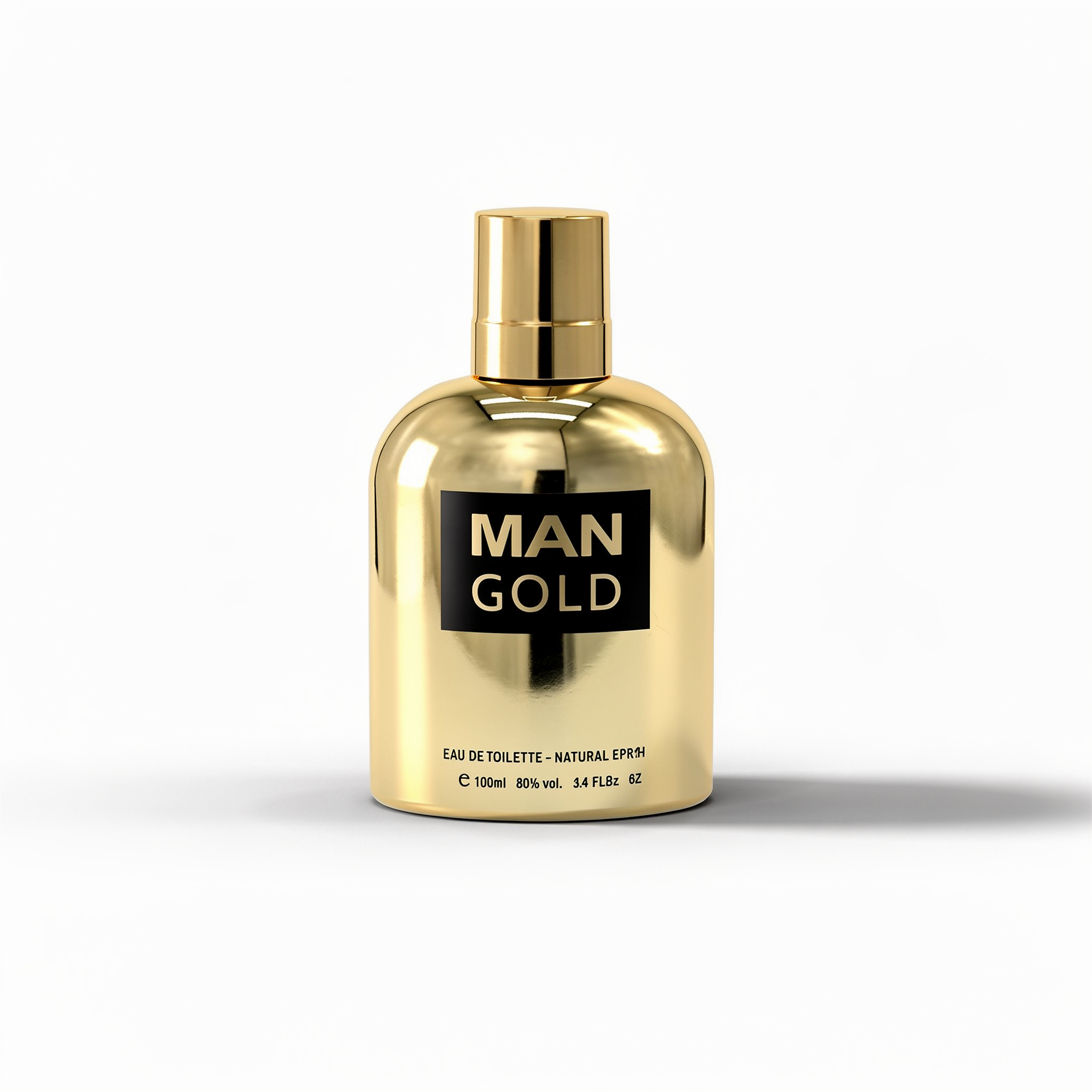 BERNARD DIMITRI Man Gold Eau De Parfum Spray For Men 3.4 Ounce