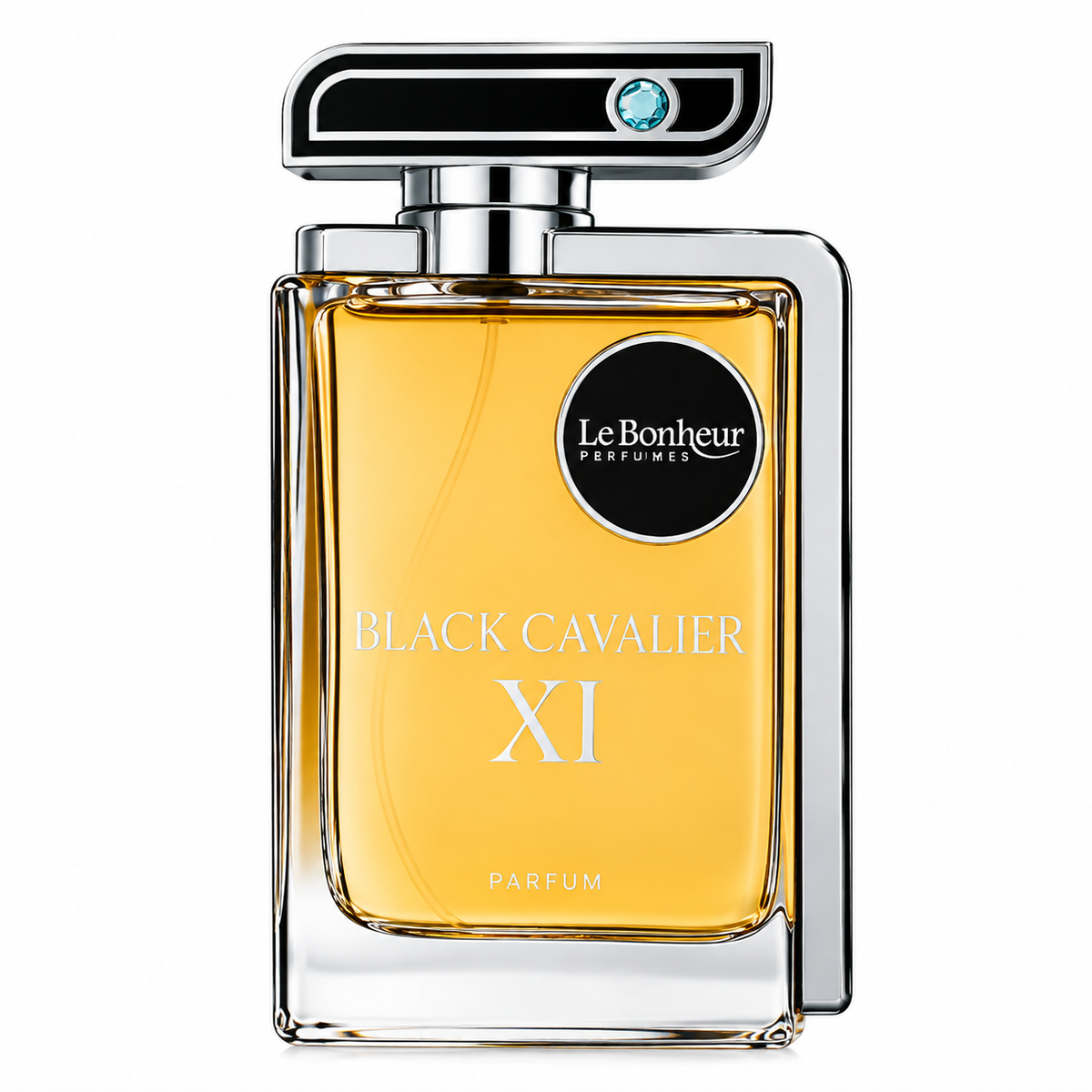 Le Bonheur Black Cavalier XI Eau de Parfum Spray For Men 3.4 Ounce