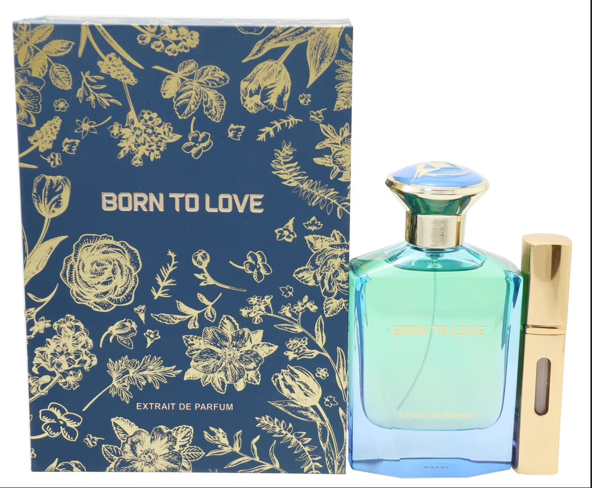 Fragrance Story Born To Love Extrait De Parfum Spray For Men 3.4 Ounce