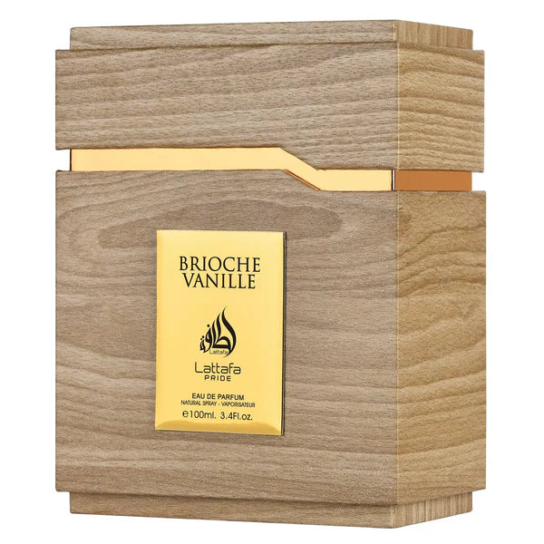 Lattafa Pride Brioche Vanille Eau de Parfum Spray for Unisex 3.4 Ounce
