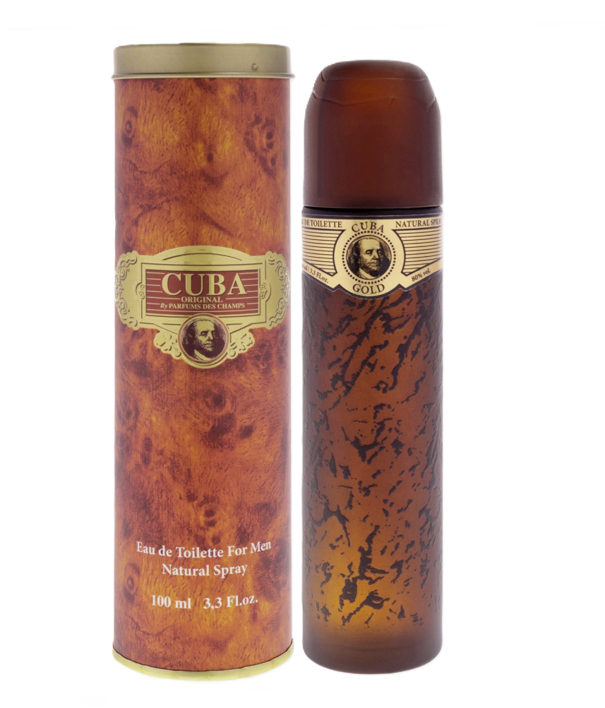 CUBA GOLD 3.4 OZ EDT FOR MEN