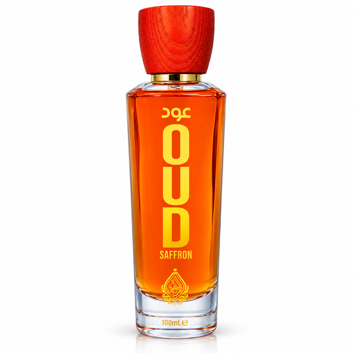 House of Perfumes Oud Saffron Eau de Parfum Spray For Unisex 3.4 Ounce