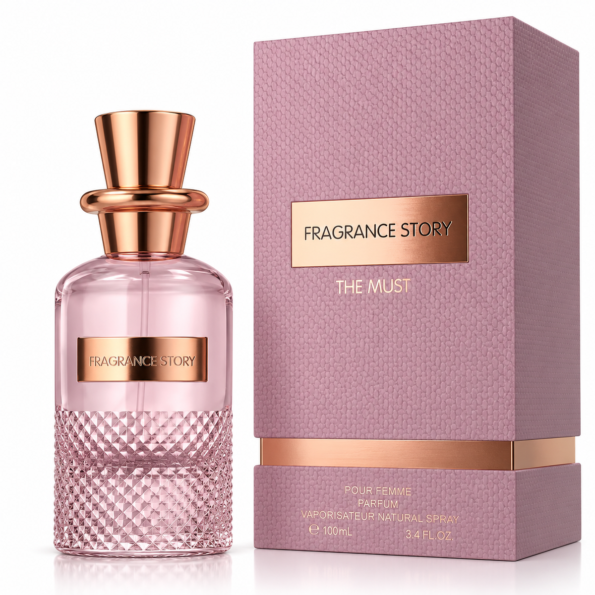 Fragrance Story The Must Parfum Spray For Women 3.4 Ounce