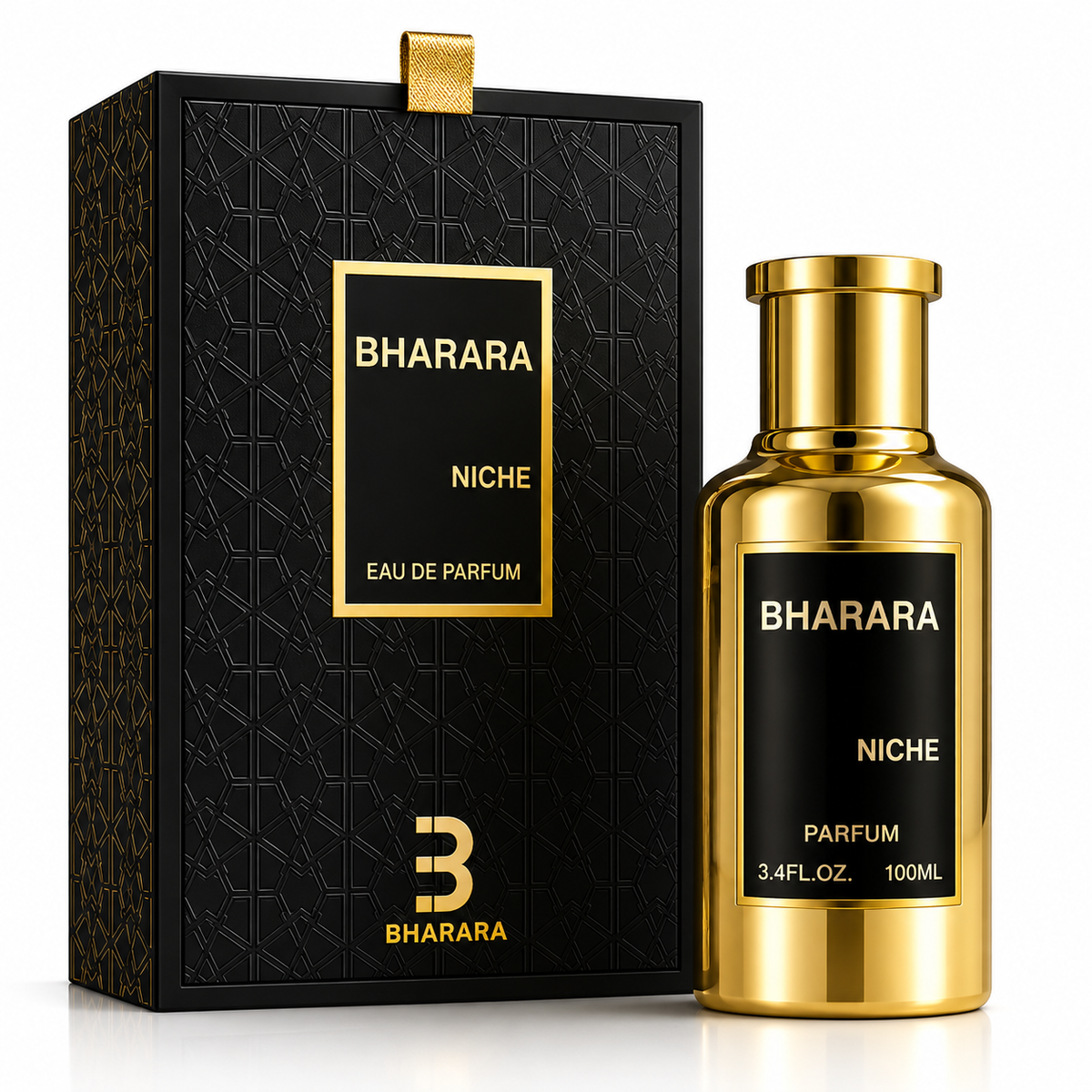 Bharara Niche Parfum Spray For Men 3.4 Ounce