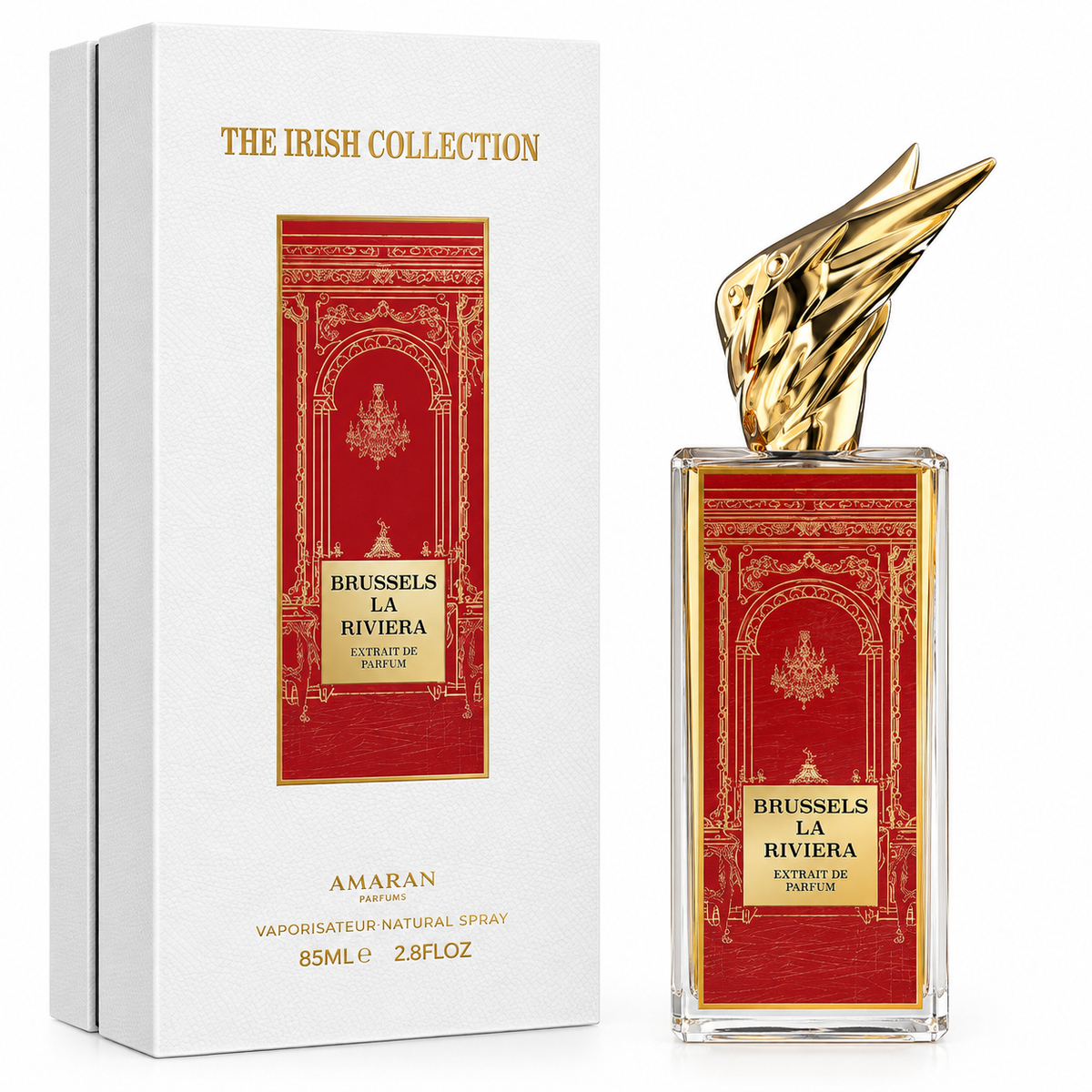 Amaran Brussels La Riviera Eau de Parfum Spray For Unisex 2.8 Ounce