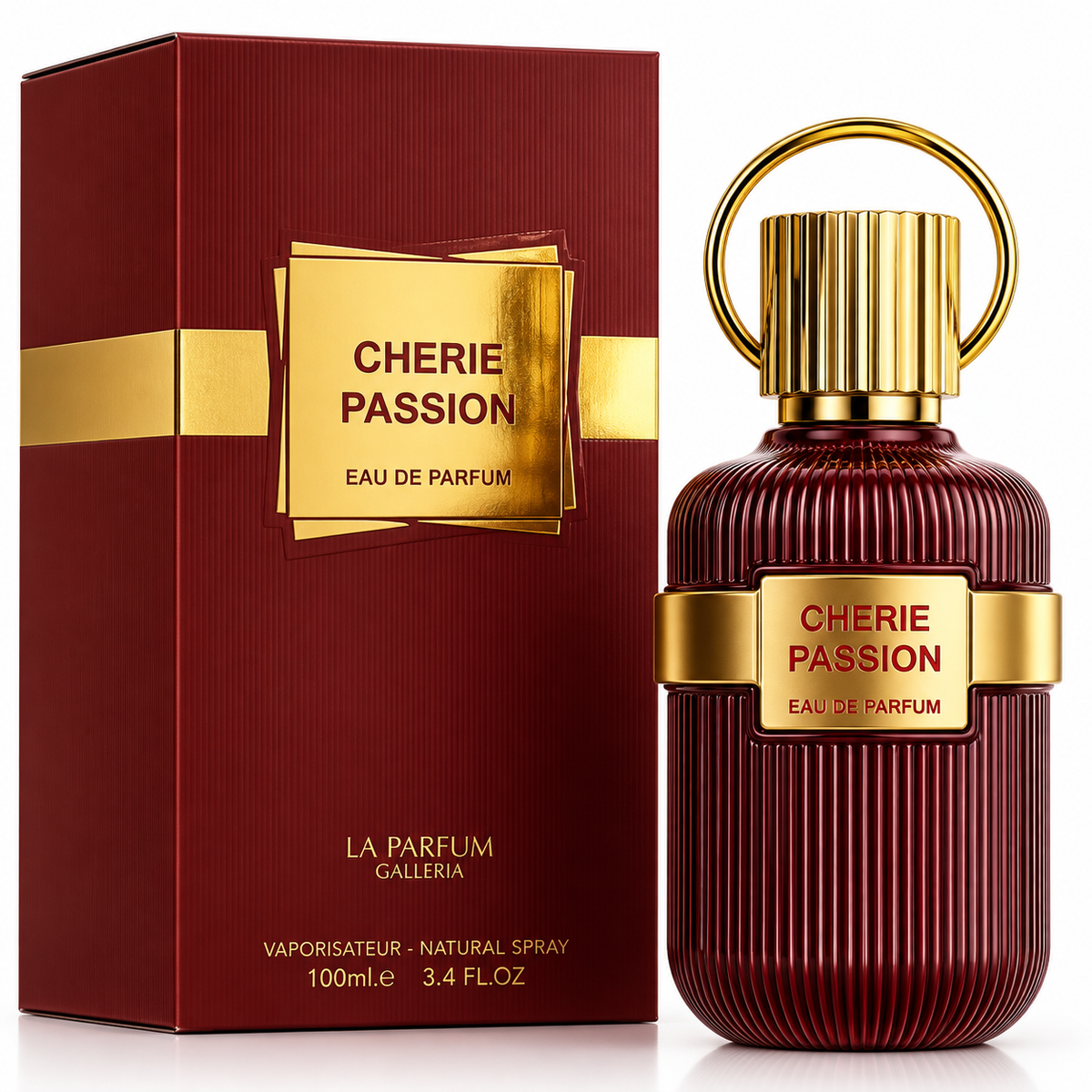 La Parfum Galleria Cherie Passion Eau de Parfum Spray For Unisex 3.4 Ounce