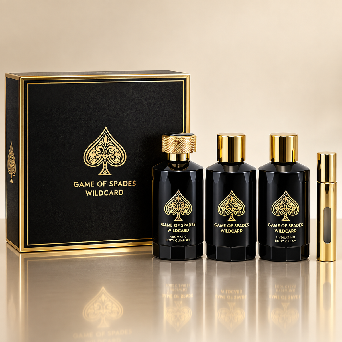 Jo Milano Paris Game Of Spades Wildcard 3-Piece Gift Set For Unisex